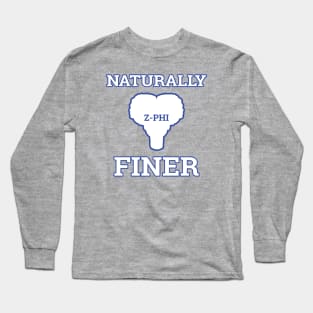 Naturally Finer Zeta Sorority Gifts Long Sleeve T-Shirt